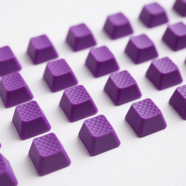 Custom rubber keycaps for gaming