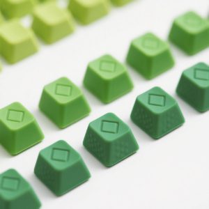 Strapazierfähige Gummitastenkappen für Vielschreiber