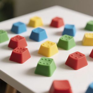 RGB rubber keycaps for custom builds