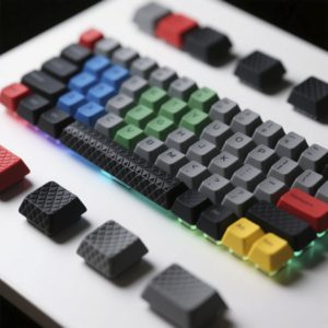 メカニカルキーボード用ゴム製キーキャップ