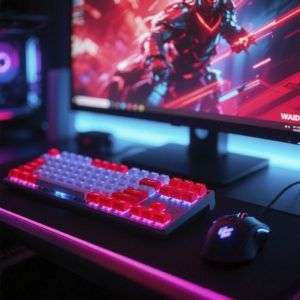 Custom Rubber Keycaps for Mechanical Keyboards