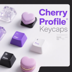 Cherry Profile Keycaps RGB – Sculpted Comfort & Typing Precision for Mechanical Keyboards