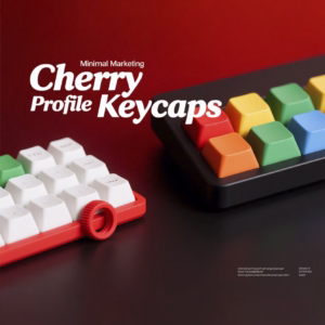 Affordable Cherry Profile Keycaps – Sculpted Comfort & Typing Precision for Mechanical Keyboards