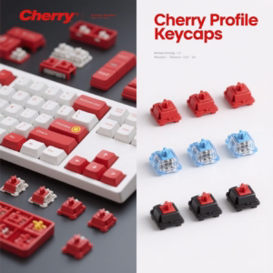 Cherry Profile Keycaps PBT – Sculpted Comfort & Typing Precision for Mechanical Keyboards