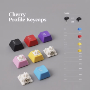 Cherry Profile Keycaps Sublimation – Sculpted Comfort & Typing Precision for Mechanical Keyboards