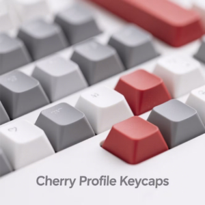 Dye-Sub Cherry Profile Keycaps – Sculpted Comfort & Typing Precision for Mechanical Keyboards