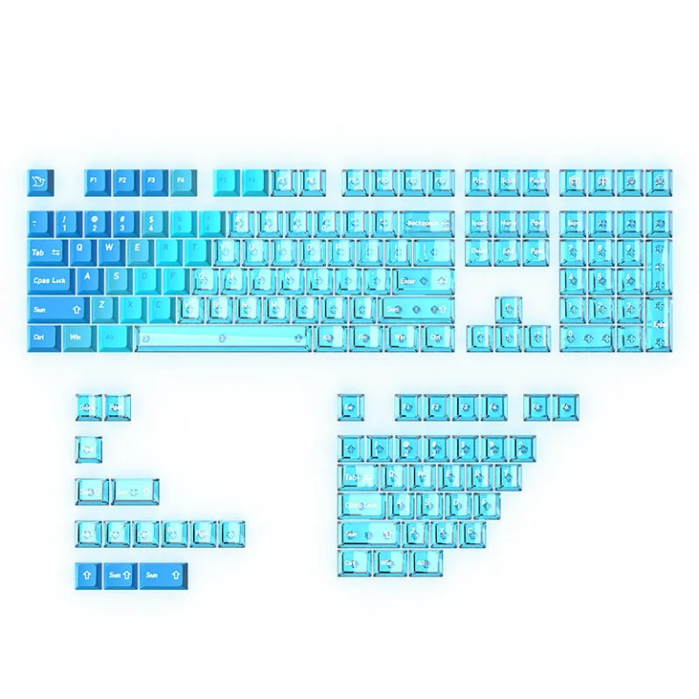 150 Keys PBT Dye Sub Keycap Set - Cherry Profile, Dual-Color