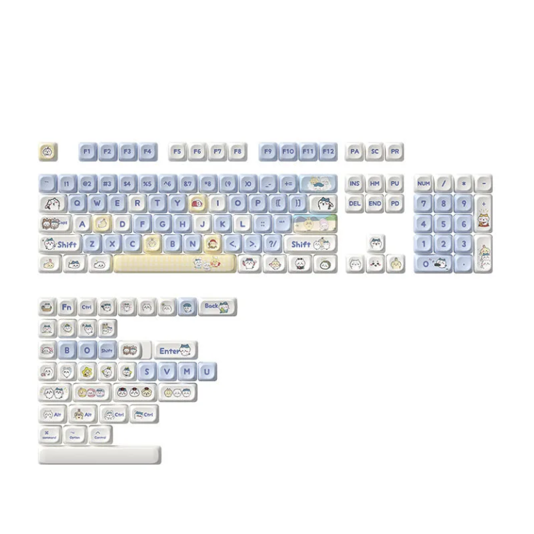 MOA Profile PBT Dye-Sub Keycaps Set 61/68/84/87/89/96/98/100/104/108 Keys
