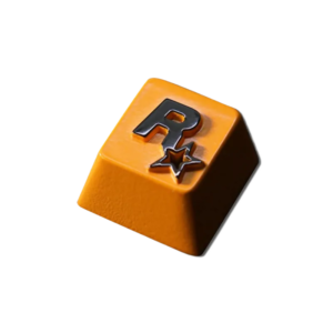 allwinOEM/ODM Custom Game Movie Zinc Alloy Enamel Mechanical Keyboard Keycap