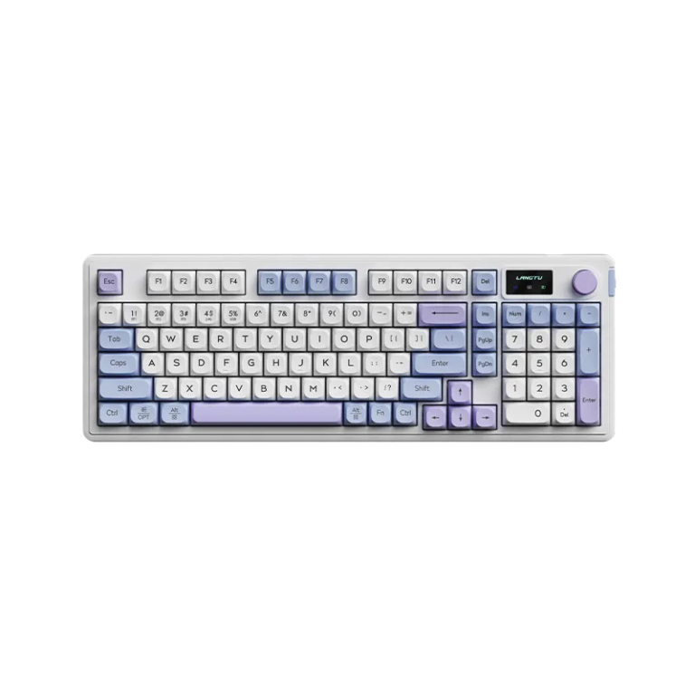 Tri-Mode Wireless Mechanical Feeling Keyboard - RGB, Quiet