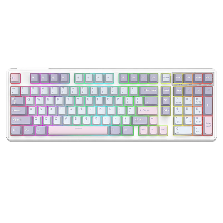 Mechanical Keyboard Kit, Wired/Wireless/Bluetooth, RGB, 96-100 Keys