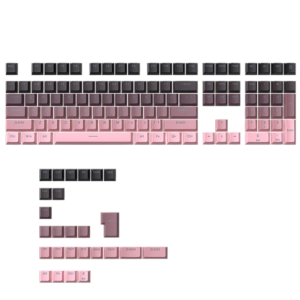Gradient PBT Keycaps - Side-Printed, Backlit Mechanical Keyboard Keycaps