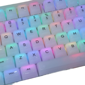 MDA Profile 115 Keycaps, Translucent Mechanical Keyboard Keycap Set