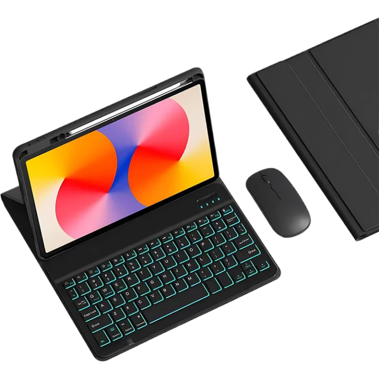 Keyboard Case for HUAWEI MatePad SE 11.5S - Detachable Backlit Touch Bluetooth Keyboard with Pen Slot