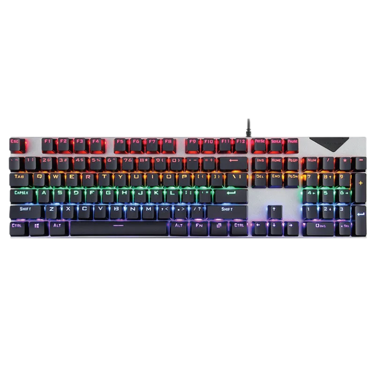 Mechanical Keyboard, Wired Gaming Keyboard with Customizable Colors & Switches