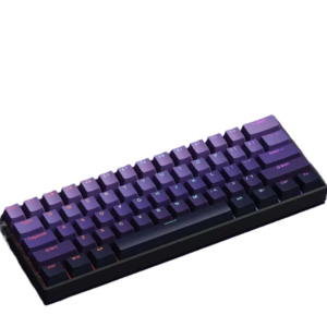 allwinOEM/ODM 61-Key Mechanical Gaming Keyboard, Hot-Swappable, RGB, Wired, PBT Side-Engraved, Compact