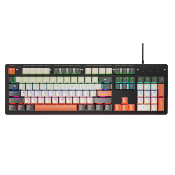 96-Key Hot-Swappable RGB Mechanical Keyboard - Tri-Mode Wireless/Wired ...