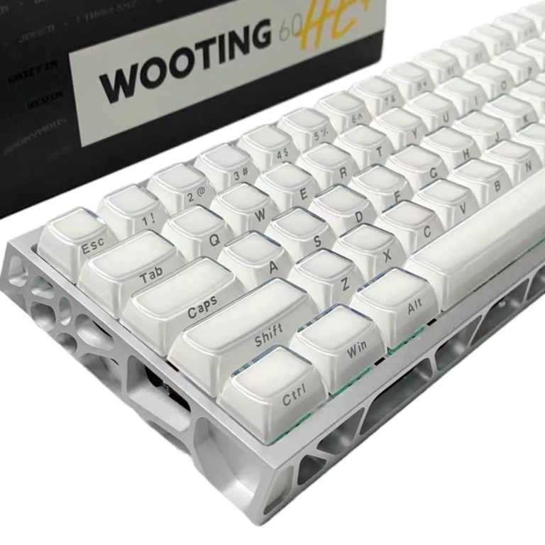 Crystal Jelly Side-Engraved Keycaps, 136 Keys, PC Double-Shot, Ice Crystal