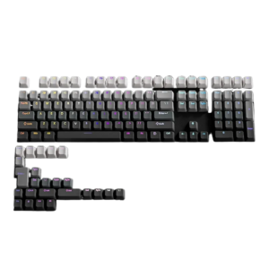 Colorful PBT Doubleshot Backlit Keycaps for 61/87/104 Mechanical Keyboard