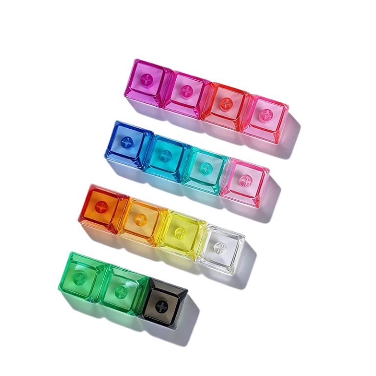 PC High-Transparency XDA2 Keycap, 9.3mm, MX Switch, Multi-Color