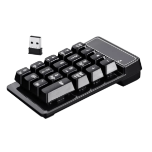 2.4G Wireless Bluetooth Number Pad 19 Keys Mini Keypad