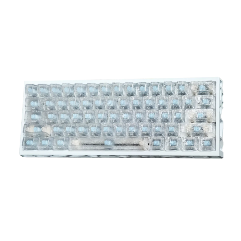 Group Buy Carbon Fiber Texture Keycaps - Custom Mechanical Keyboard