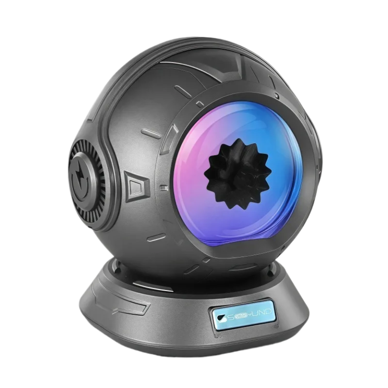 Magnetic Fluid Venom Bluetooth Speaker with Rhythm Light