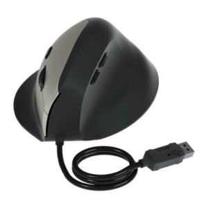 Wired Vertical Ergonomic Mouse - 6 Button Optical Gaming Mouse
