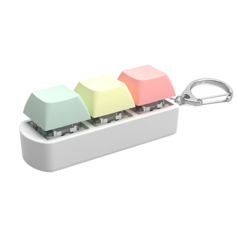 3-Key Switch Tester Keychain Mechanical Keyboard Sampler
