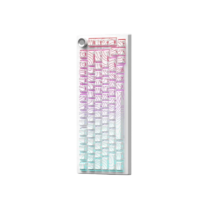 Custom 82-Key Tri-Mode Mechanical Keyboard, RGB Backlit, Side-Printed