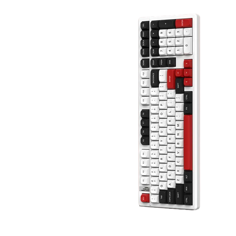 Mechanical Keyboard RGB, ABS, Tri-Mode, 98-Key