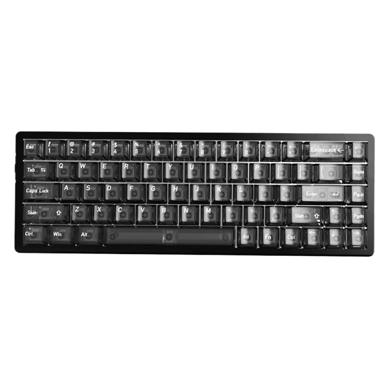 PC Transparent Keycaps: OEM, Multi-Language, 136 Keys