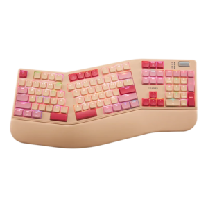Ergonomic Split Wireless Bluetooth Mechanical Keyboard with Wrist Rest for OEM ODM keyboard wholesale product gallery image 3
