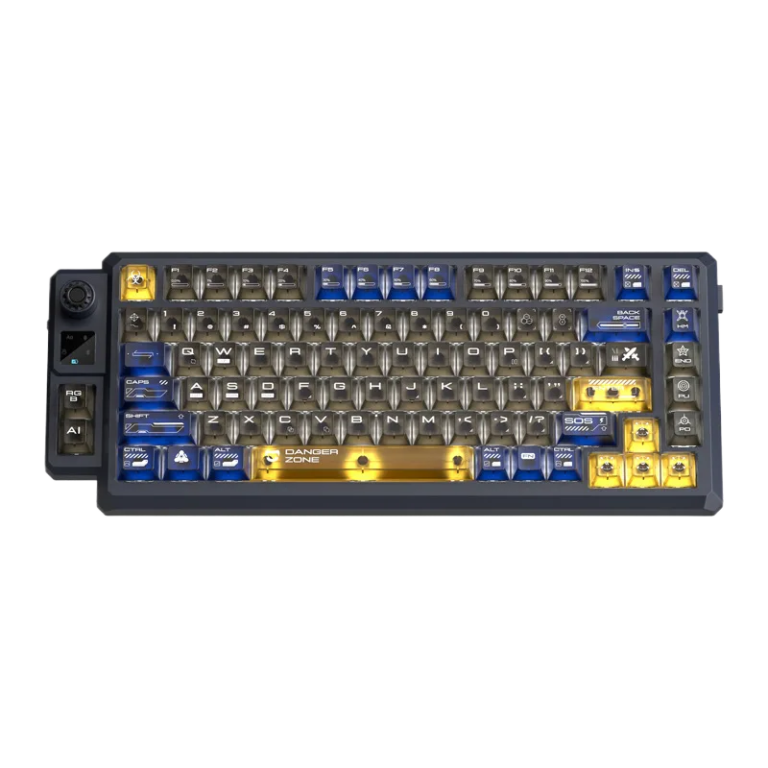 allwinOEM/ODM T75 Tri-Mode Mechanical Gaming Keyboard - RGB Backlit, Hot-Swappable, Wireless for PC