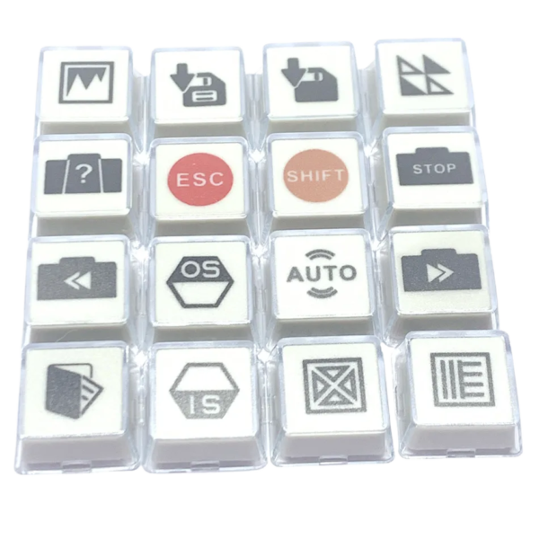 Key Cap Digit 4 Double Layer Keycap, Transparent Keycap, Number Keycap, Me | Custom ...