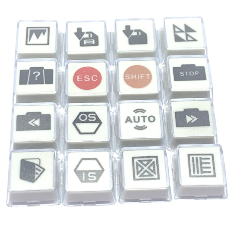 Double Layer Keycap, Transparent Keycap, Number Keycap, Mechanical Keycap