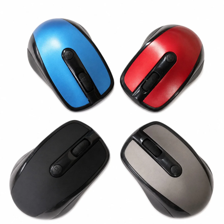 2.4G Wireless Optical Mouse 1200dpi with 4 Buttons
