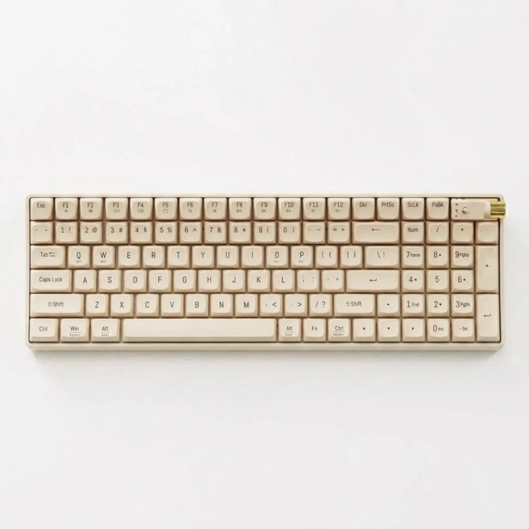 Compact Bluetooth Mechanical Keyboard & Mouse Set - Wireless, Multi-Mode, High Aesthetic