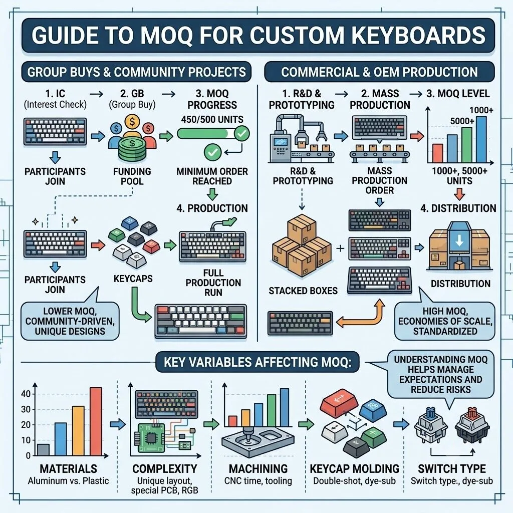 MOQ for Custom Keyboards: What Buyers Should Prepare Before Asking for a Quote