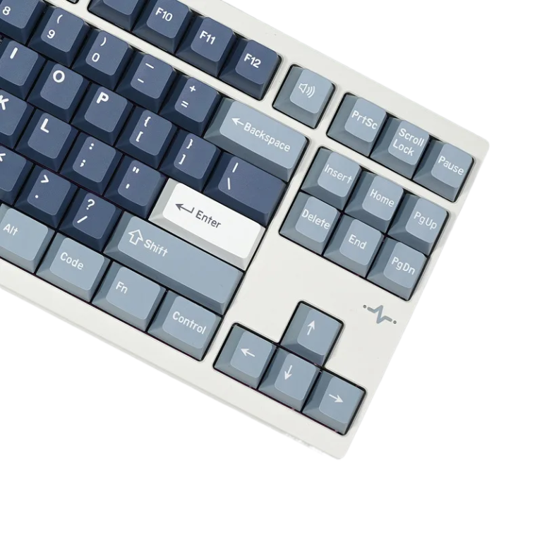 GMK Profile 174-Key Minimalist PBT Double Shot Keycap Set for Mechanical Keyboards