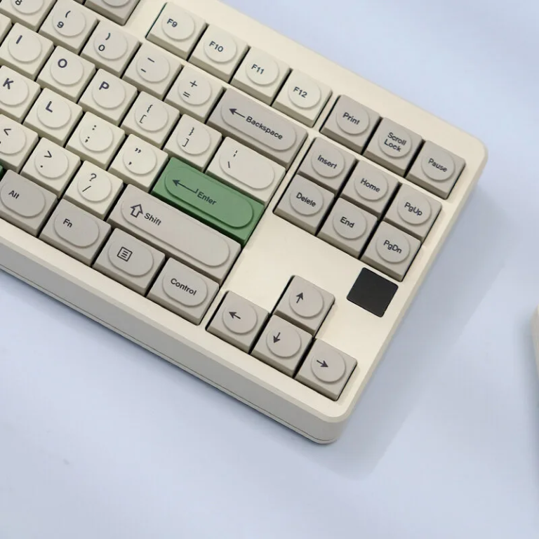 Retro 9009 Keycaps PBT Dye-Sub Full Set for Mechanical Keyboard
