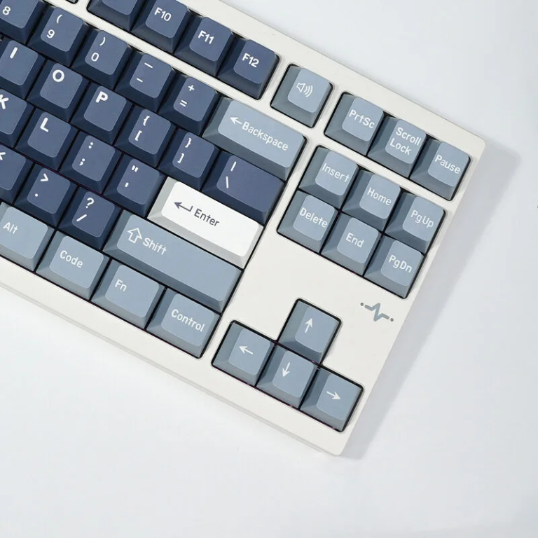 174-Key Minimalist PBT Keycap Set for Mechanical Keyboards