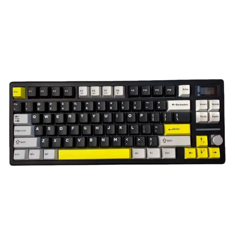 New Hall Effect Magnetic Switch Keyboard - 82-Key Tri-Mode Wireless Bluetooth Mechanical Gaming Keyboard