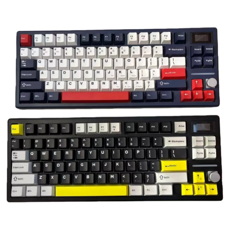Magnetic Switch Keyboard 82-Key Wired Wireless Bluetooth Hall Effect Gaming