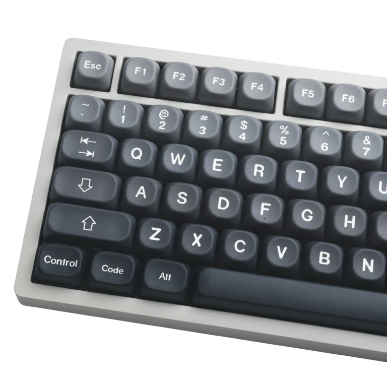 MOA Height Grey Gradient Keycaps for Custom Mechanical/Magnetic Keyboards